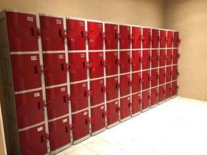 Medium Size ABS Plastic Commercial Coin Operated Locker for Sport Center - Product Image 3