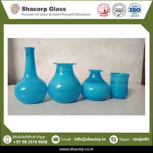 Vase en verre avec bourgeon pour mariage, Vase en verre au Design moderne et décoration, pour la maison et le bureau, emballage cadeau réception - Product Image 2