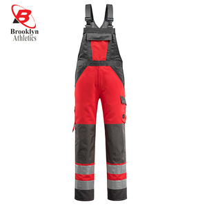 Babero de algodón naranja de alta calidad para hombre, ropa de trabajo ligera más vendida, mono protector, pantalones, características de seguridad - Product Image 4