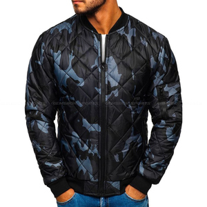 Chaqueta Bomber de estilo transicional para hombre, cazadora acolchada de grafito y camuflaje de alta calidad, venta al por mayor - Product Image 2