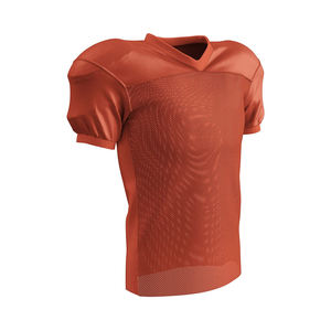 Servicio OEM 2021 equipo adulto sublimado uniforme de fútbol americano transpirable de talla grande con mangas cortas - Product Image 3