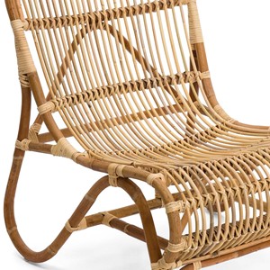 Vietnam Natural Rattan Wicker Lounge <b>Chair</b> Midcentury Modern Design for Home Hotel <b>Bedroom</b> or Living Room Use - Product Image 3