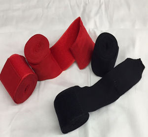 Meilleurs bandages de boxe personnalisés avec logo pour l'entraînement MMA, fabrication OEM, nylon durable et respirant à bas prix, Sialkot - Product Image 5