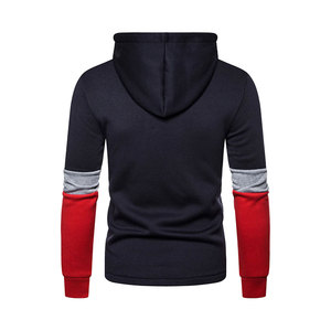 Sudaderas con capucha de alta calidad para hombre, sudadera transpirable informal para exteriores de Color sólido en blanco, sudadera personalizada con capucha - Product Image 2