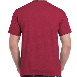 เสื้อยืดผ้าฝ้าย100% สำหรับผู้ชายแห้งเร็วผ้าถักลายโลโก้ตามสั่งสำหรับชีวิตประจำวัน - Product Image 2