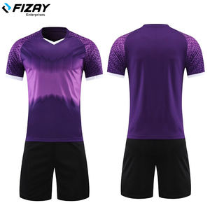 Camisetas de Fútbol Personalizadas para Hombre, Bordado 3D, Impresión Digital, Secado Rápido, Transpirables, Conjunto de Uniforme de Fútbol de Malla, Personalización para Equipo/Jugador - Product Image 3