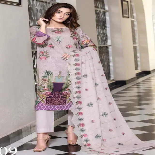 pakistani dress shalwar kameez / lawn suits pakistan / fancy dresses for girls