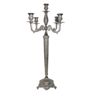 Decoración de interior y exterior para el hogar, soporte de luz de vela para fiesta de boda, Decoración de mesa de comedor de Hotel, candelabro elegante - Product Image 1