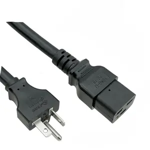 Kabel Pengganti AC Universal USA 7A 2 Prong, Kabel Daya AC PS4 10Ft untuk Playstation 4 PS5 dan Lainnya