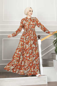 Nueva temporada vestidos largos islámicos modestos para mujer Abaya Kaftan túnica Kimono Hijab de inspiración étnica Dubai árabe musulmán alto - Product Image 4