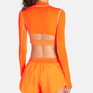 Ropa deportiva para mujer, camiseta sin mangas de alta elasticidad hecha a medida de alta calidad para mujer, precio al por mayor, ropa deportiva para entrenamiento, camiseta sin mangas para mujer - Product Image 2