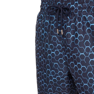 กางเกงขาสั้นกีฬาลำลองสำหรับฤดูร้อน ระบายอากาศได้ดี สั่งทำได้ มีกระเป๋าหน้า แห้งเร็ว พิมพ์ลาย ผ้าฝ้าย 100% ปิดด้วยเชือกผูก เหมาะสำหรับทุกเพศ - Product Image 2