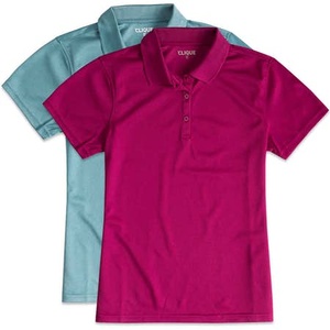 Personalizar venta al por mayor de poliéster Spandex Golf camisa de las mujeres transpirable camisa de Polo de las señoras de secado rápido T camisa - Product Image 1