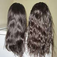 Ekstensi Rambut Manusia Remy Virgin Berkualitas Tinggi 30-Inci, Jahitan Ganda Mesin, Gelombang India, OEM Bebas Bahan Kimia, Semua Warna