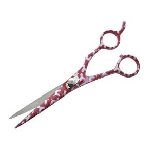 Tijeras profesionales de acero inoxidable 440c para el cuidado de mascotas, tijeras rectas de alta calidad con múltiples diseños - Product Image 2