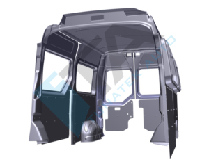 Commercial Vehicle Minibus Conversion Abs Plastic Body Kit Interior Trim Nv400 Nv200 Movano Master L2H2 L3H2 L4H2 - Product Image 2