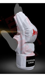 MMA-guantes de cuero auténtico para entrenamiento, guantes de alta calidad para artes marciales mixtas, Muay Thai, kick boxing - Product Image 4