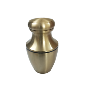 Top Leading Design Urnes de crémation en métal Fournitures funéraires de style simple pour les cendres Souvenirs Décor de service funéraire - Product Image 4