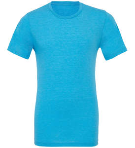 Lona Unisex Tri-Blend Camiseta Hombre Cuello Redondo Camiseta Tri-blend Camisetas - Product Image 1