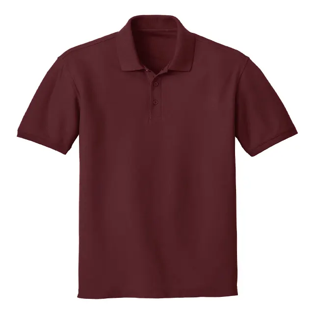 Maroon Cotton Polo Shirt Printed I Polo T Shirt