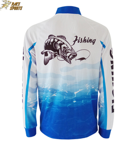 Chemise de pêche à manches longues avec motif graphique, vente en gros d'usine, Protection à séchage rapide, par pace sports - Product Image 2