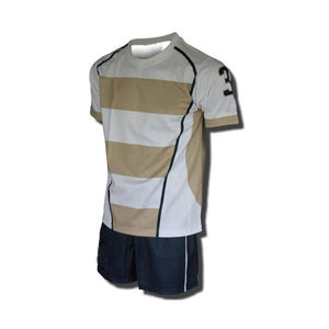 Ensemble de shorts de rugby pour hommes grande taille respirants de haute qualité, personnalisables avec nom d'équipe et couleur, service OEM, séchage rapide - Product Image 6
