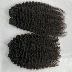 Paquetes de extensiones de cabello humano virgen crudo rizado birmano doble envío rápido Venta de verano de alta calidad - Product Image 2