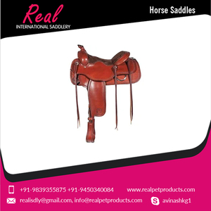 El sillín de equitación de cuero curvado a mano más vendido del proveedor genuino para compra a granel - Product Image 2