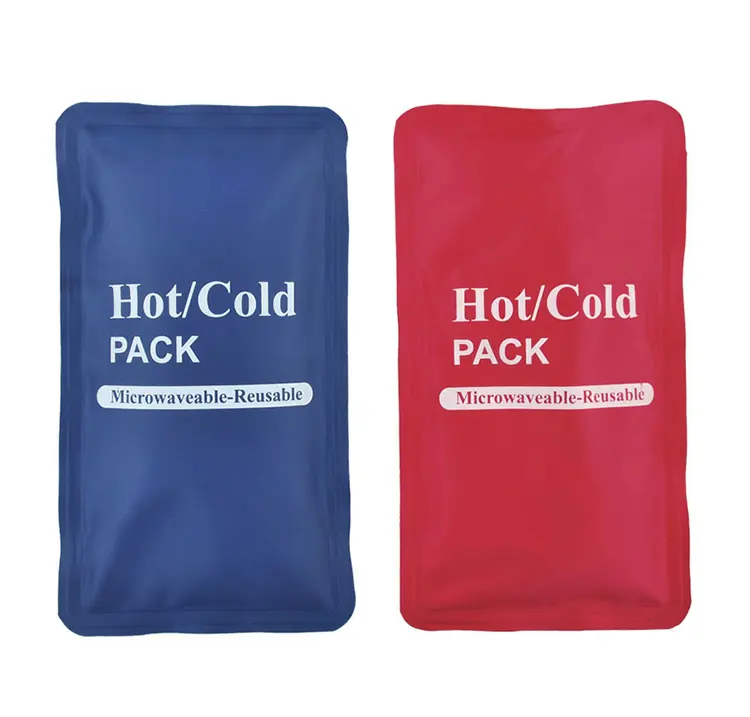 BLUENJOY-Paquete de compresa de hielo caliente, hielo no tóxico, OEM, prémium, paquete de frío y caliente