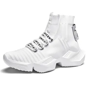 Hoge Kwaliteit Mode Sneakers Sok Casual Schoenen Sport Loopschoenen Voor Mannen
