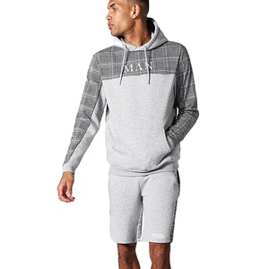 OEM Wholesale Custom Mens Two Piece Embroidery logo <b>Track</b> <b>Suit</b> COLOR BLOCK 100% Polyester Jogging <b>Suit</b> - Product Image 1