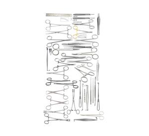 72 piezas Herramientas de mano completas Juego de instrumentos menores Juego de instrumentos quirúrgicos Caja de cirugía menor - Product Image 6