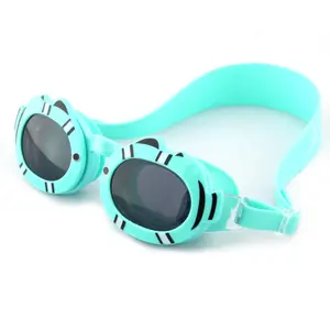 Kinder Freizeit Silikon Schwimm brille für Kinder Anti Fog Wasserdichte verstellbare Schwimm sport brille