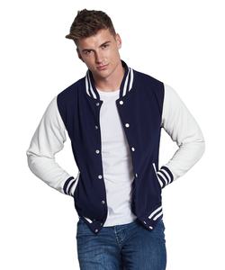 Veste universitaire de baseball d'hiver personnalisée pour hommes femmes meilleure qualité col montant chenille motif de lettres brodées Service OEM - Product Image 2