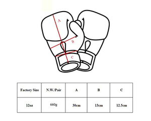 Guantes de Boxeo de Cuero de la Más Alta Calidad con Logotipo Personalizado, Cierre de Gancho y Bucle Unisex para Entrenamiento Rápido, Golpeo y Combate - Product Image 6