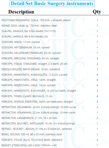 Suprapubic & Retropubic Prostatectomy ชุดสแตนเลสสตีลคุณภาพสูงขายส่งได้รับการรับรองเครื่องหมาย CE - Product Image 6