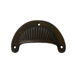 Tirador de armario con diseño antiguo con diseño de Material de hierro fundido decoración de muebles decorativos perillas de cajón decoración para el hogar - Product Image 1