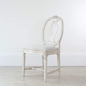 GULIANA <b>VINTAGE</b> DINING <b>CHAIR</b> FRENCH PAINTED FURNITURE STYLE - Product Image 3