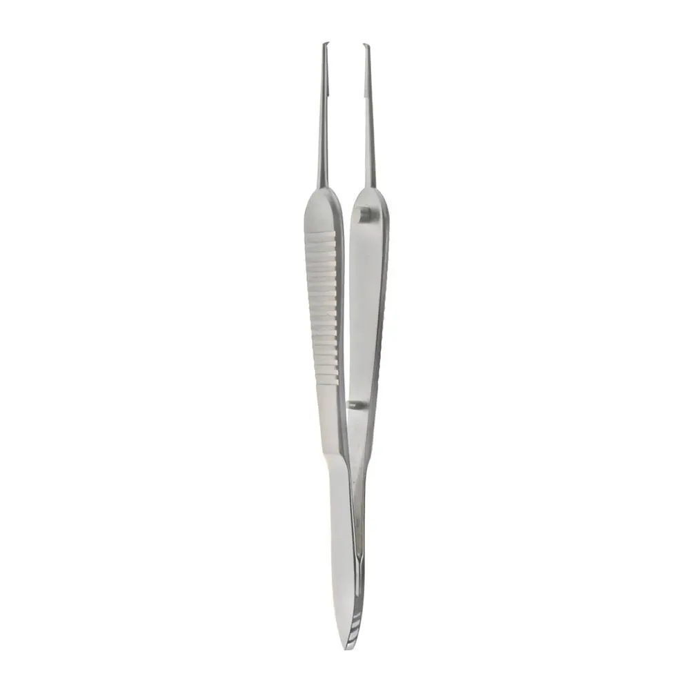 Paufique Suture Forceps 0.5mm instrumen oftalmik baja tahan karat disetujui CE ISO