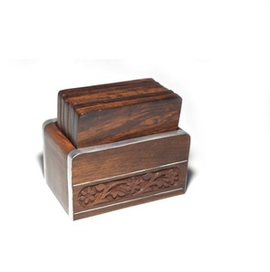 Wood coaster and Stand for Best Color Wood Square Shape and Wood Design Coaster for Drink and Natural and <b>Polished</b> - Product Image 5