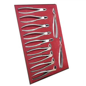 ชุดเครื่องมือทันตกรรมคีมทันตแพทย์เครื่องมือระดับมืออาชีพจากสเตนเลสสตีล - Product Image 6