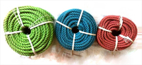 Multipackropes Corde torsadée en PE Diamètre 1,5-20 mm Haute résistance à la traction Résistante aux UV Diamètre extérieur personnalisable Vente en gros Inde