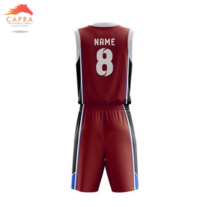 Uniforme de Baloncesto Unisex Hecho a Medida, Transpirable, Antibacterial, 100% Poliéster, Camisetas y Pantalones Cortos, Opciones de Tallas Grandes Disponibles - Product Image 3