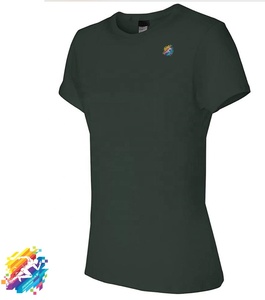 Custom Printing and Embroidery Logo Women Organic Cotton T shirt 2026 - Product Image 6
