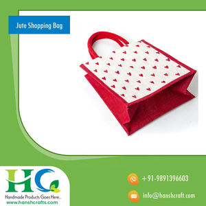 2022 tendance personnalisé imprimé biodégradable Jute sac à la main Zip fantaisie concepteur sac polyvalent prix raisonnable - Product Image 6