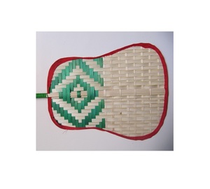 Abanico de mano de bambú de Vietnam, Mini abanico de mano para mujer para festivales y decoración del hogar, diseño de impresión artesanal, recuerdo o regalo de promoción - Product Image 5