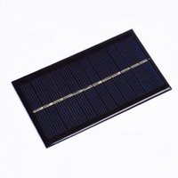 110x65mm panneau solaire époxy mini cellules solaires 1w 2w 3w pour lampadaire solaire, pour jouets cellules solaires pour lumières de jardin