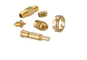 Piezas de metal de alta precisión, servicio de máquina CNC, aleación de latón y cobre, prototipado rápido de acero inoxidable para micromecanizado chapado - Product Image 2