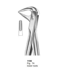 คีมถอนฟัน Fig 74เครื่องมือทันตกรรมทำจากสเตนเลสเกรดทางการแพทย์ - Product Image 2