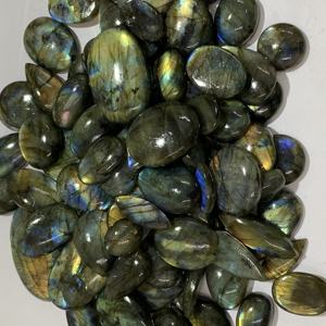 Pierre précieuse IGI certifiée de haute qualité Labradorite naturelle Cabochon lâche Flash multi-puissance avec effet de changement de couleur - Product Image 4